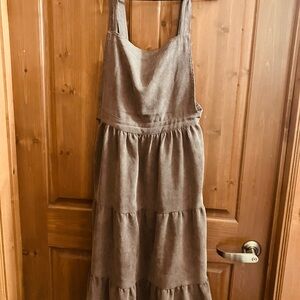 Mikarose Plum Tiered Maxi Dress